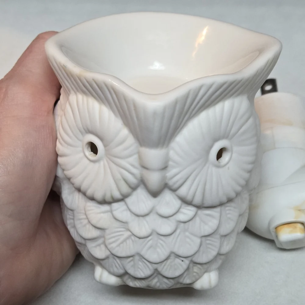 Scentsy Whoot Owl Mini Wall Plug In Wax Warmer